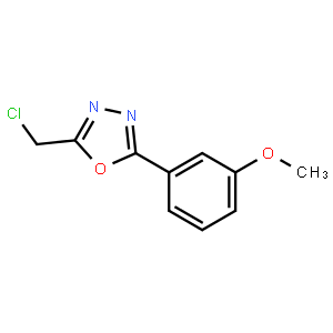 2-(Chloromethyl)-5-(3-methoxyphenyl)-1,3,4-oxadiazole
