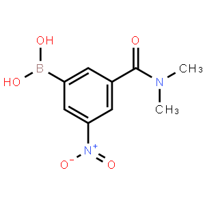 3-Dimethylcarbamoyl-5-nitrobenzeneboronic acid