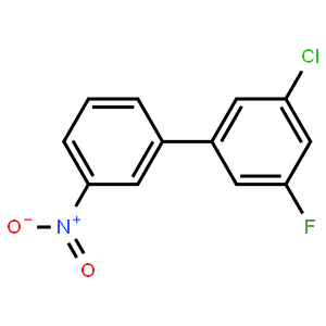 1-Chloro-3-fluoro-5-(3-nitrophenyl)benzene