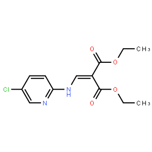 Diethyl 2-(((5-chloropyridin-2-yl)amino)methylene)malonate