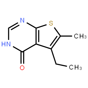 5-乙基-６－甲基－3H-噻吩[2,3-d]嘧啶-4-酮