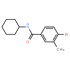 N-Cyclohexyl-4-bromo-3-methylbenzamide