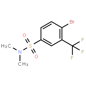 4-Bromo-N,N-dimethyl-3-(trifluoromethyl)benzenesulfonamide