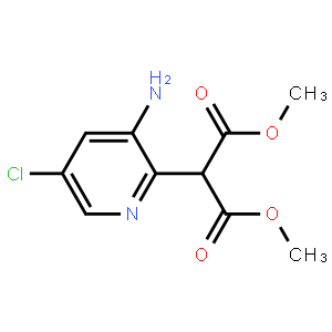 1,3-Dimethyl 2-(3-amino-5-chloropyridin-2-yl)propanedioate