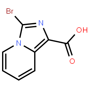 3-Bromoimidazo[1,5-a]pyridine-1-carboxylic acid