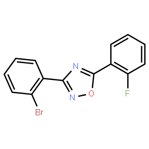 3-(2-Bromophenyl)-5-(2-fluorophenyl)-1,2,4-oxadiazole