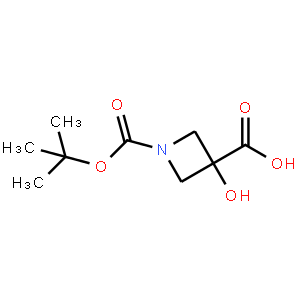1-(tert-Butoxycarbonyl)-3-hydroxyazetidine-3-carboxylic acid
