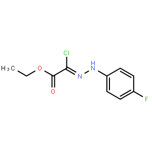 2-Chloro-2-(4-fluoro-phenyl-hydrazono)-acetic acid ethyl ester