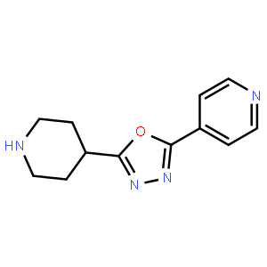 2-(哌啶-4-基)-5-(吡啶-4-基)-1,3,4-恶二唑