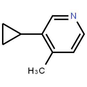3-Cyclopropyl-4-methylpyridine