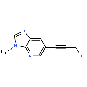 3-(3-Methyl-3H-imidazo[4,5-b]pyridin-6-yl)prop-2-yn-1-ol
