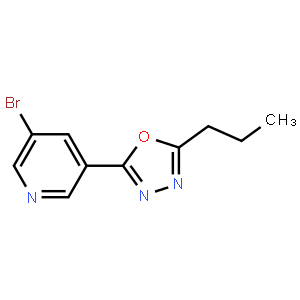 2-(5-溴吡啶-3-基)-5-丙基-1,3,4-噁二唑
