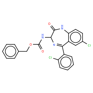 (R,S)-Z-3-Amino-7-chloro-5-(2-chlorophenyl)-2-oxo-1,4-benzodiazepine