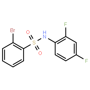 2-Bromo-N-(2,4-difluorophenyl)benzenesulfonamide
