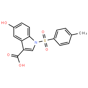 5-羟基-1-甲苯磺酰-1H-吲哚-3-羧酸