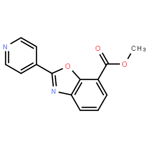 Methyl 2-(pyridin-4-yl)benzo[d]oxazole-7-carboxylate