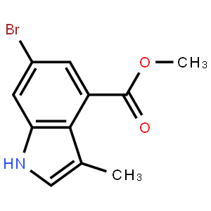 Methyl 6-bromo-3-methyl-1H-indole-4-carboxylate