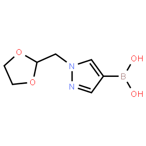 1-[1,3]-Dioxolan-2-ylmethyl-1h-pyrazole-4-boronic acid