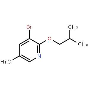 3-Bromo-2-isobutoxy-5-methylpyridine