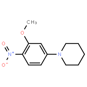 1-(3-Methoxy-4-nitrophenyl)piperidine
