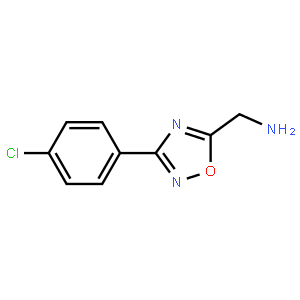[3-(4-Chlorophenyl)-1,2,4-oxadiazol-5-yl]methanamine