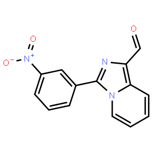 3-(3-Nitrophenyl)imidazo[1,5-a]pyridine-1-carbaldehyde