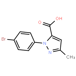 1-(4-Bromophenyl)-3-methyl-1H-pyrazole-5-carboxylic acid