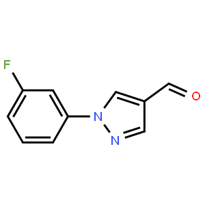 1-(3-Fluorophenyl)-1H-pyrazole-4-carbaldehyde