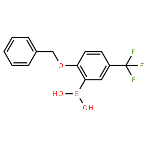 2-Benzyloxy-5-trifluoromethylphenylboronicacid