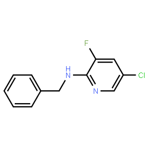 2-(N-Benzylamino)-5-chloro-3-fluoropyridine