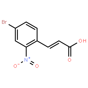 4-Bromo-2-nitrocinnamic acid