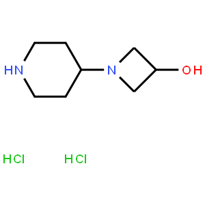 1-(Piperidin-4-yl)azetidin-3-ol dihydrochloride