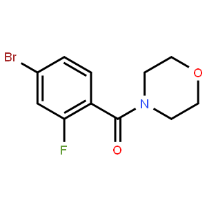 (4-Bromo-2-fluorophenyl)(morpholino)methanone