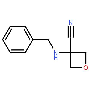 3-(Benzylamino)oxetane-3-carbonitrile