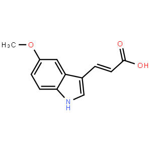 (E)-3-(5-Methoxy-1H-indol-3-yl)acrylic acid