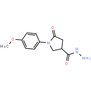 1-(4-Methoxyphenyl)-5-oxopyrrolidine-3-carbohydrazide