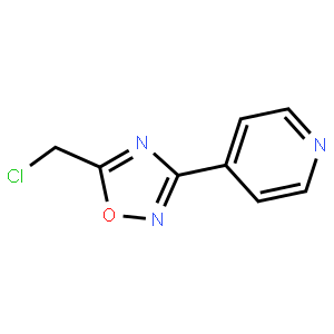 4-[5-(Chloromethyl)-1,2,4-oxadiazol-3-yl]pyridine