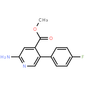 Methyl 2-amino-5-(4-fluorophenyl)pyridine-4-carboxylate