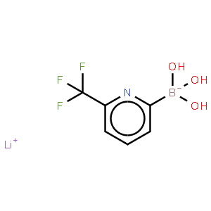 Lithium trihydroxy(6-(trifluoromethyl)pyridin-2-yl)borate