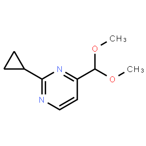 2-Cyclopropyl-4-dimethoxymethylpyrimidine