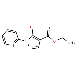 Ethyl 5-bromo-1-(pyridin-2-yl)-1H-pyrazole-4-carboxylate