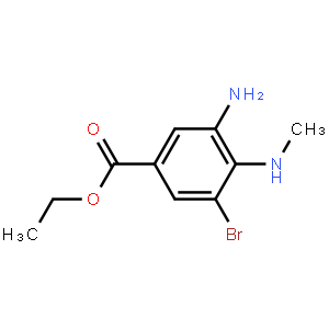 Ethyl 3-amino-5-bromo-4-(methylamino)benzoate