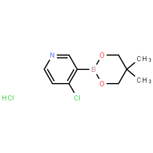 4-Chloro-3-(5,5-dimethyl-1,3,2-dioxaborinan-2-yl)pyridine hydrochloride