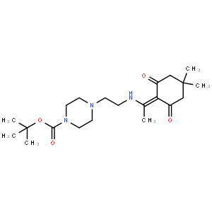 1-BOC-4-[2-[[1-(4,4-dimethyl-2,6-dioxocyclohexylidene)ethyl]amino]ethyl]piperazine