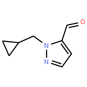 2-(Cyclopropylmethyl)pyrazole-3-carbaldehyde