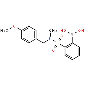 (2-(N-(4-Methoxybenzyl)-N-methylsulfamoyl)phenyl)boronic acid