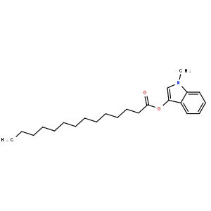 1-Methyl-1H-indol-3-yl tetradecanoate