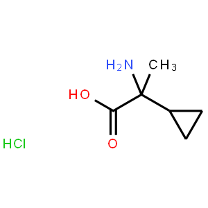 2-Amino-2-cyclopropylpropanoic acid HCl
