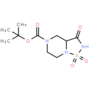 tert-Butyl 1,1,3-trioxohexahydro-1,2,5-thiadiazo[1,5-a]pyrazine-7(1H)-carboxylate