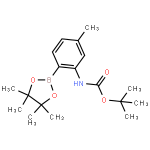 2-(tert-Butoxycarbonylamino)-4-methylphenylboronic acid pinacol ester